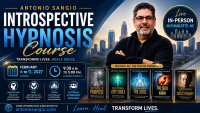LIVE  6-Day Introspective Hypnosis Course with Antonio Sangio - Charlotte, NC - FEB 2027