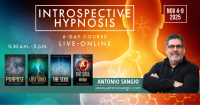 6-DAY LIVE-ONLINE Introspective Hypnosis Course with Antonio Sangio NOV 2025
